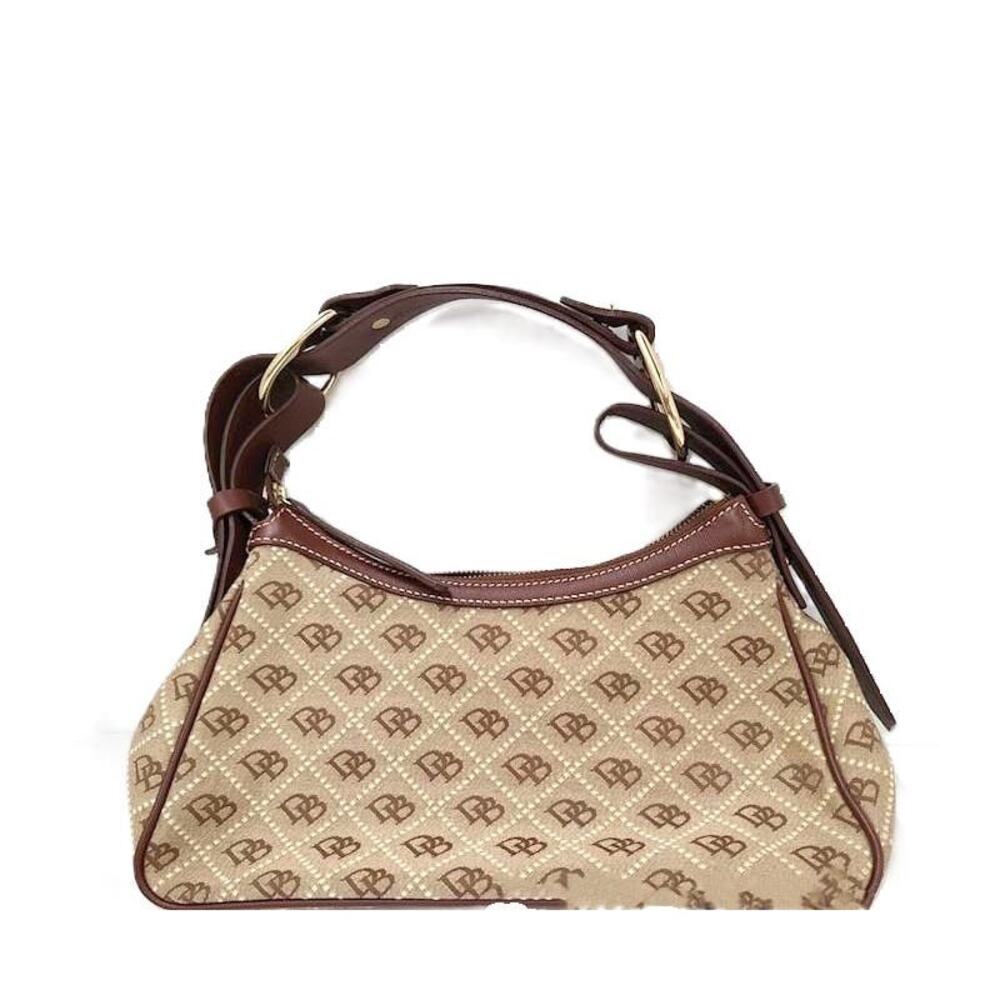 Dooney & Bourke Canvas Monogram Shoulder Mini Handbag Vintage - Picture 10 of 10